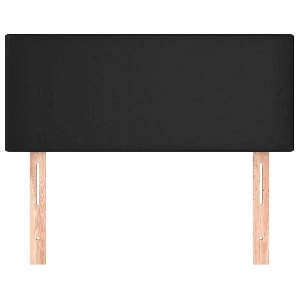 Black Faux Leather Headboard 100cm Bedroom Bed Head Support Adjustable Height