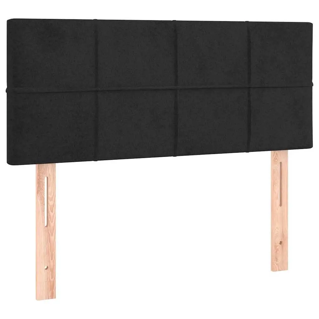 Black Velvet Headboard