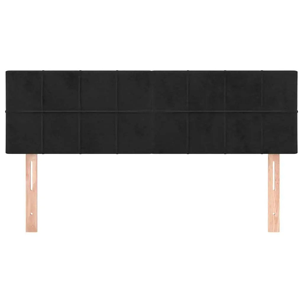 Black Velvet Headboard