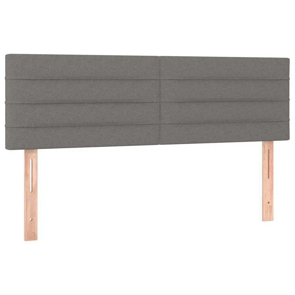 Dark Grey Fabric Headboard