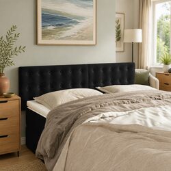 Your Perfect Black Velvet Headboard: A Stylish Touch