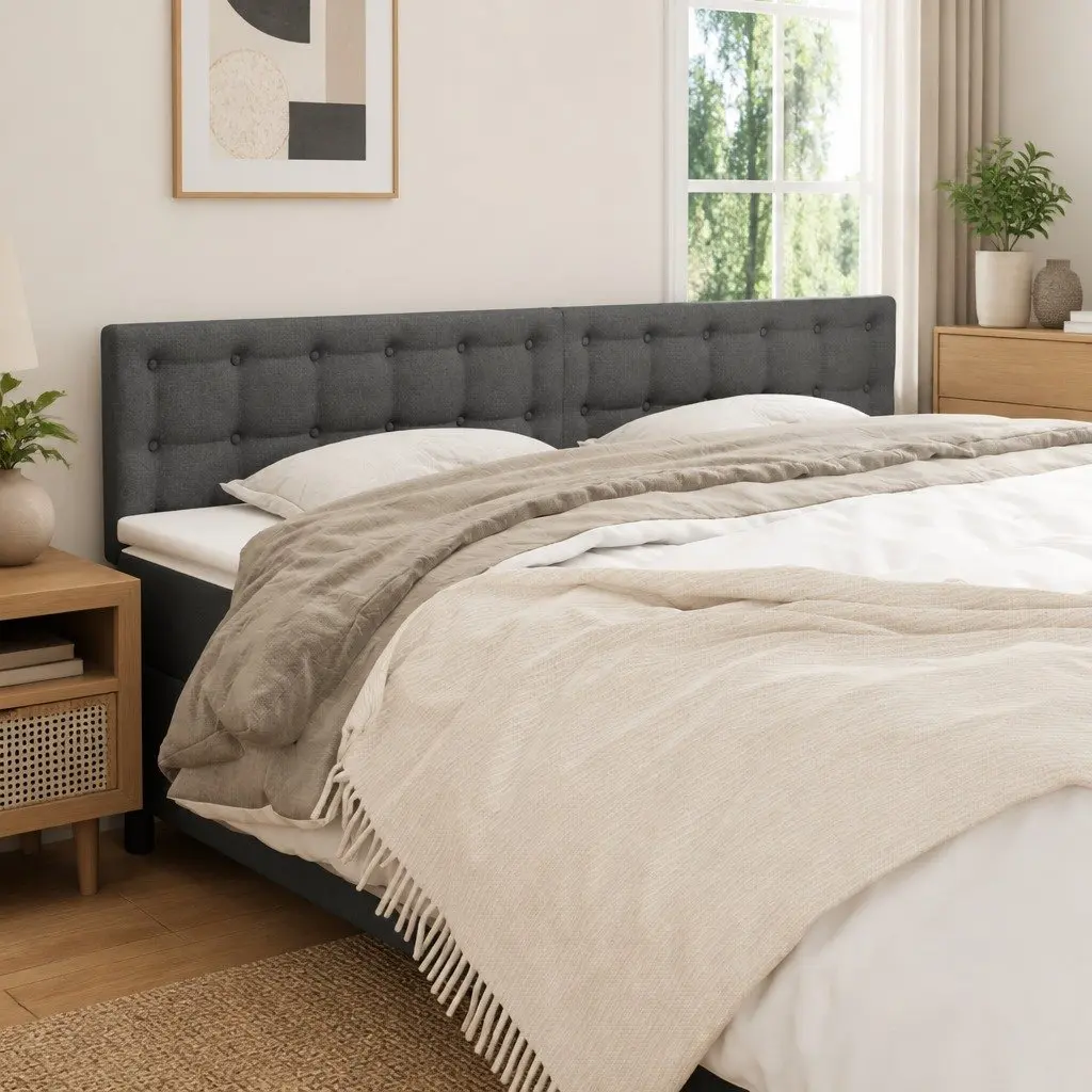 Dark Grey Headboard