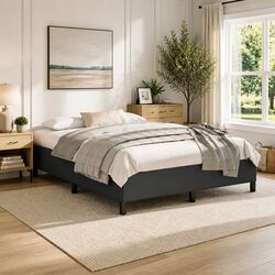 Your Perfect Black Faux Leather Queen Bed Frame