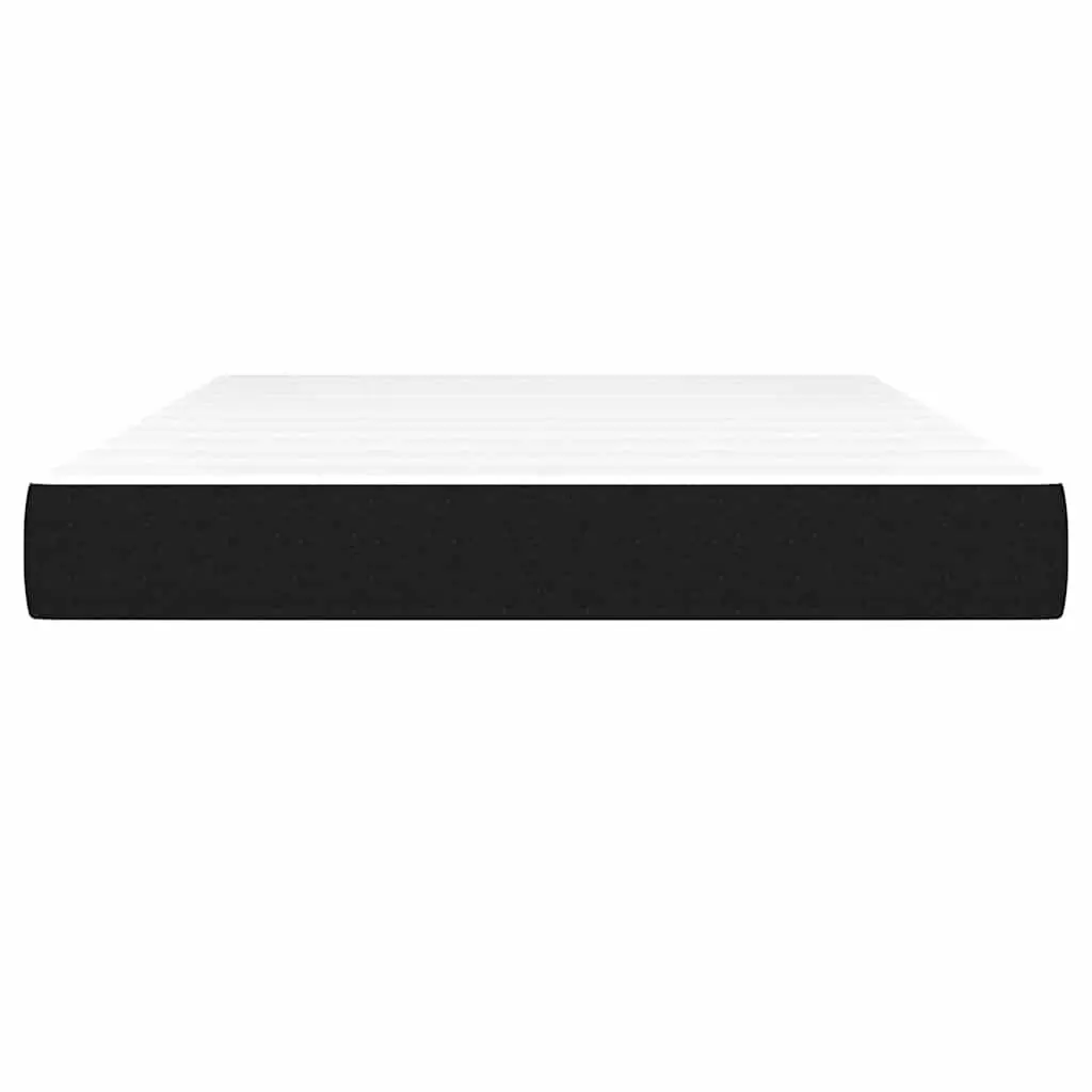 Pocket Spring Bed Mattress Medium Firmness Black 137x190x20 cm