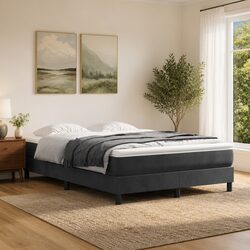 Sleep Better with This Pocket Spring Mattress in Grey Velvet