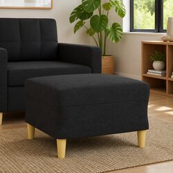 Your New Favorite Black Ottoman Footstool