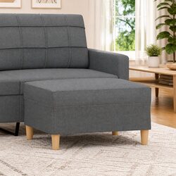 Your Friendly Dark Grey Footstool for Every Occasion