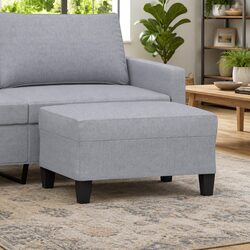 Light Grey Footstool: The Perfect Companion for Relaxation