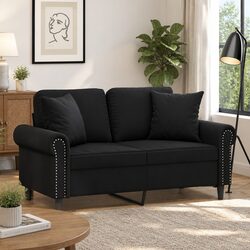 Your Perfect Black Velvet Cushions – 2 Pieces, 40x40 cm