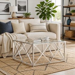 Your Friendly Silver Coffee Table - Perfect Addition