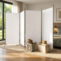 Friendly 4-Panel Folding Divider to Transform Your Space