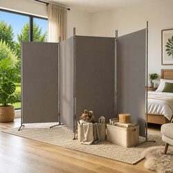 Create Your Own Space with a 4-Panel Room Divider
