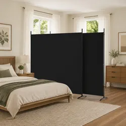 Friendly 3-Panel Room Divider for Your Home