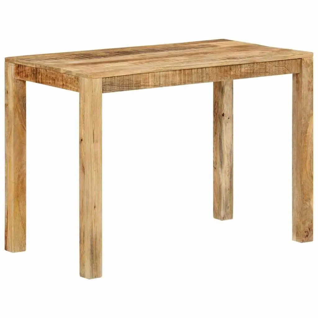 Dining Table Solid Mango Wood Brown 110x55x76 cm