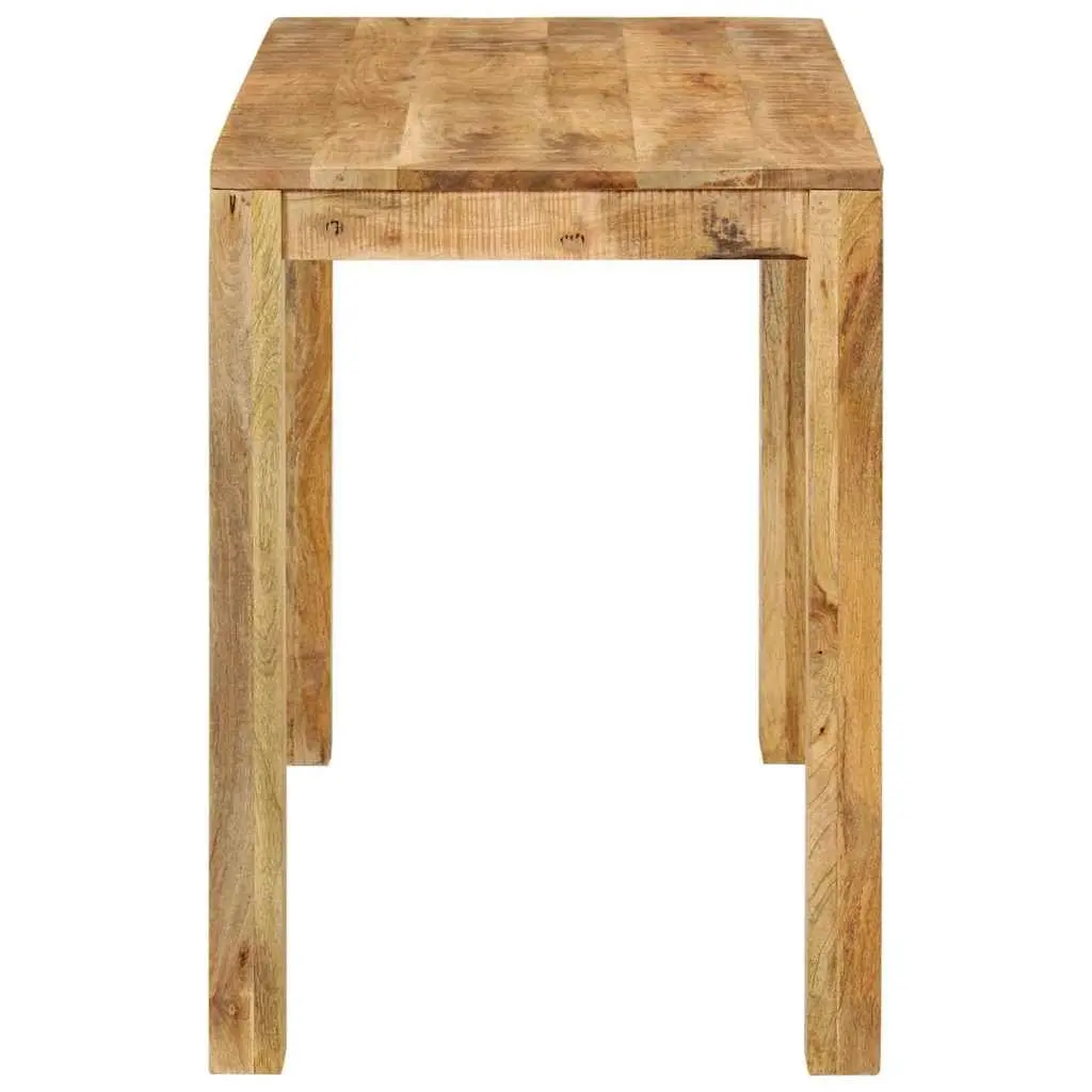 Dining Table Solid Mango Wood Brown 110x55x76 cm