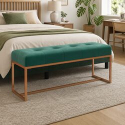 Your Perfect Green Velvet Storage Bench