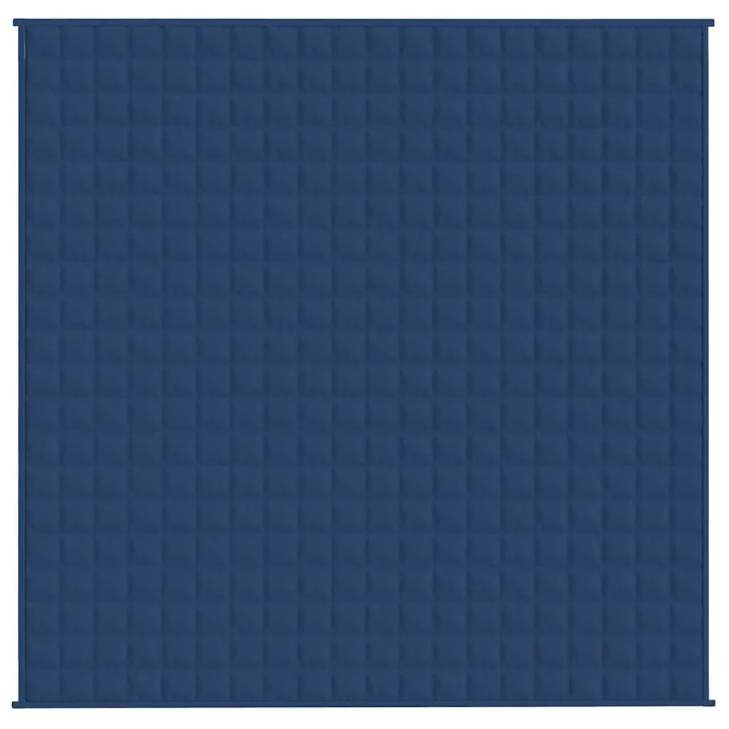 Weighted Blanket Blue 200x200 cm 13 kg Calming Sleep Pressure Therapy