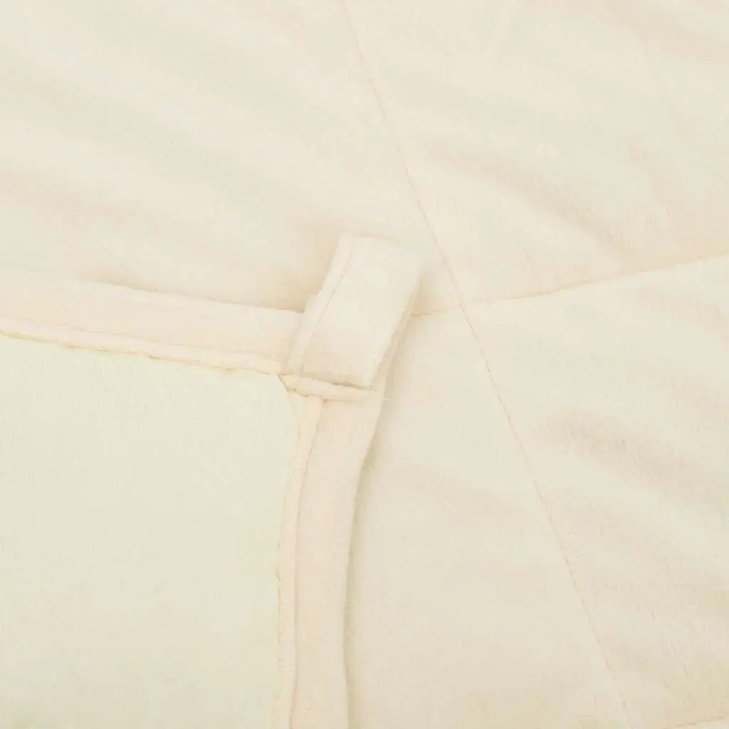 Weighted Blanket Light Cream 120x180 cm 5 kg Calming Sleep Pressure Therapy