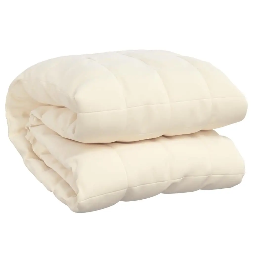 Weighted Blanket Light Cream 150x200cm 11kg