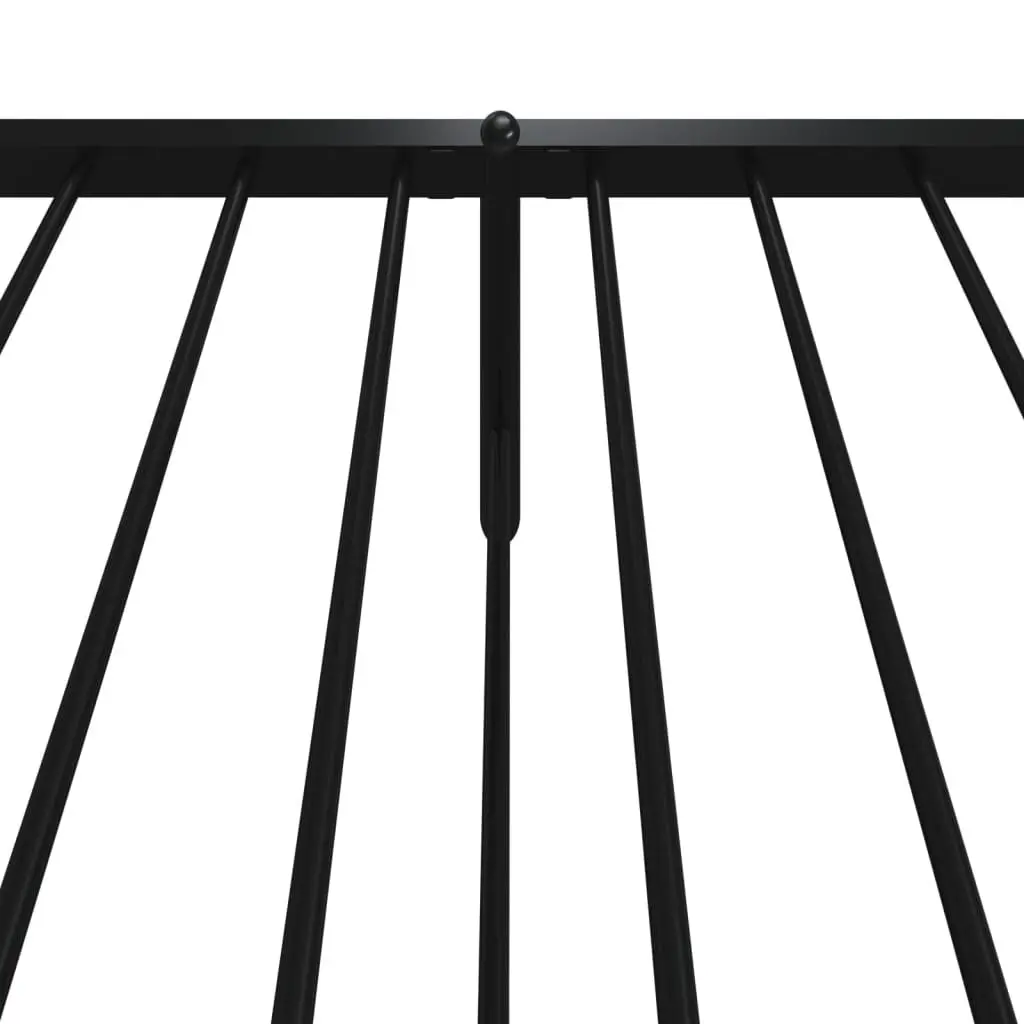 King Single Metal Bed Frame with Footboard