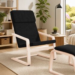 Your New Favorite Black Armchair Awaits