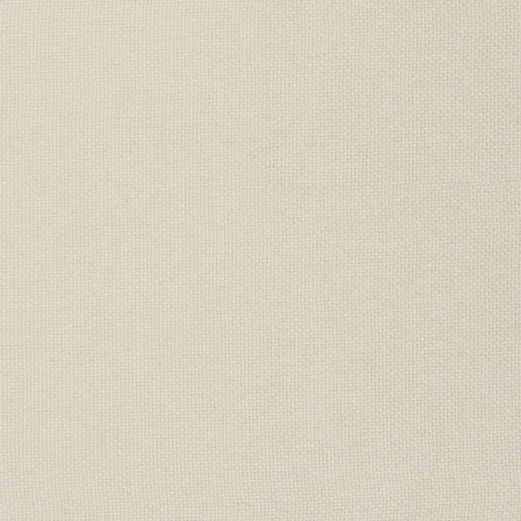 Rocking Chair Cream Fabric Padded Seat Solid Birch Wood Frame