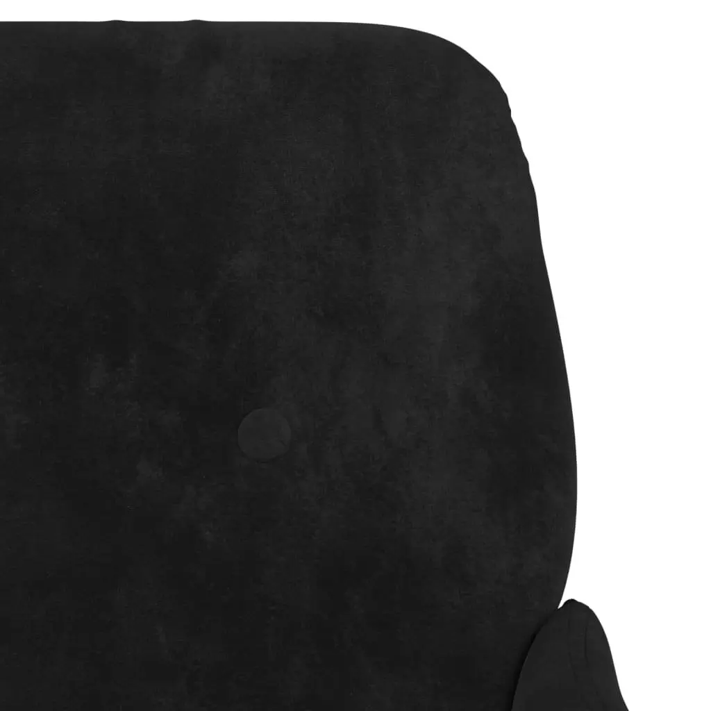 Black Velvet Armchair