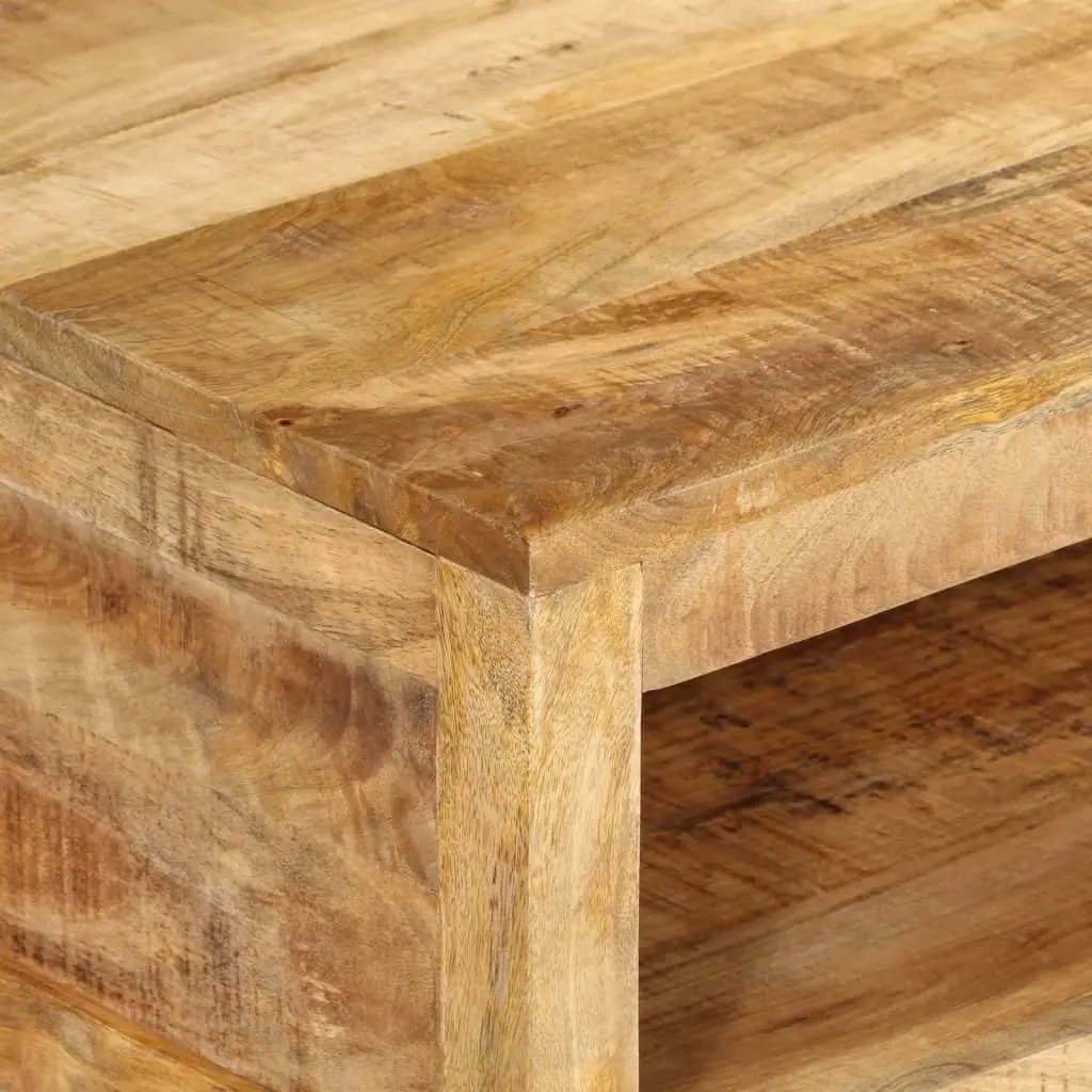 Coffee Table 80x55x30 cm with Storage Compartment Living Room Accent Furniture