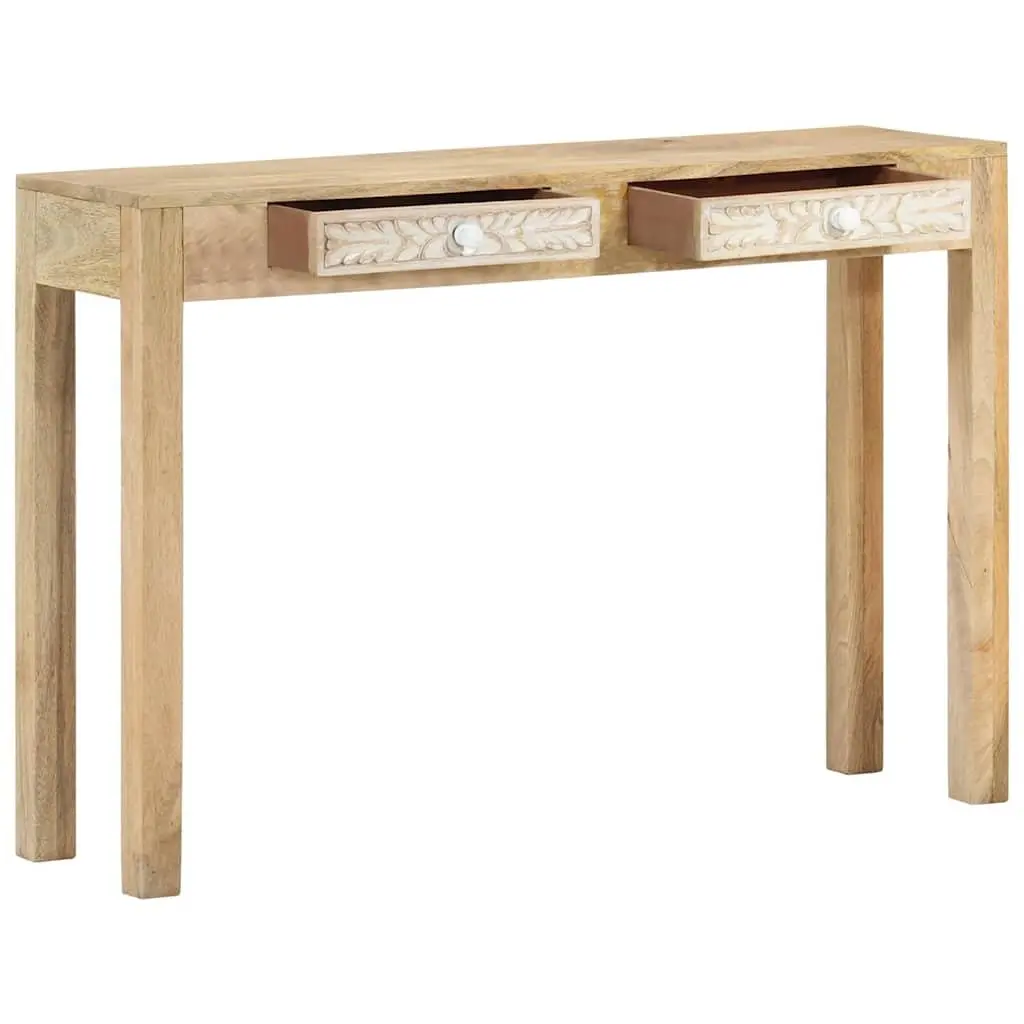 Console Table in Solid Mango Wood