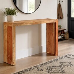 Your Ideal Rustic Console Table Made from Acacia Wood
