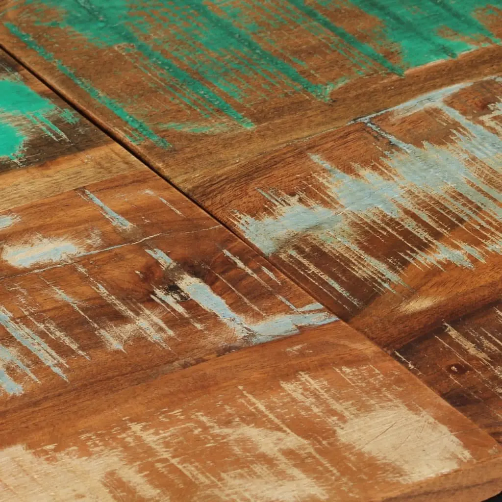 Reclaimed Wood Bench Industrial Style 160x35x46 cm