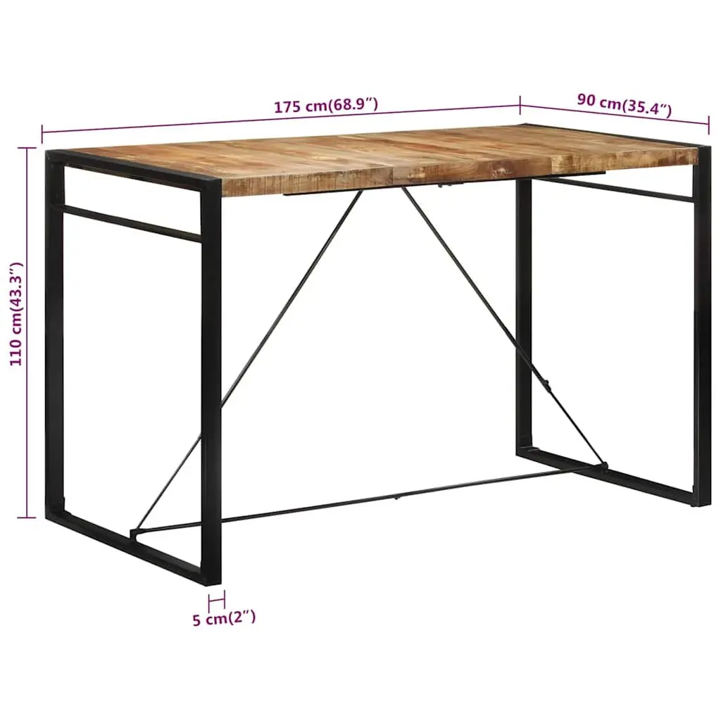 Brown Bar Table for Dining