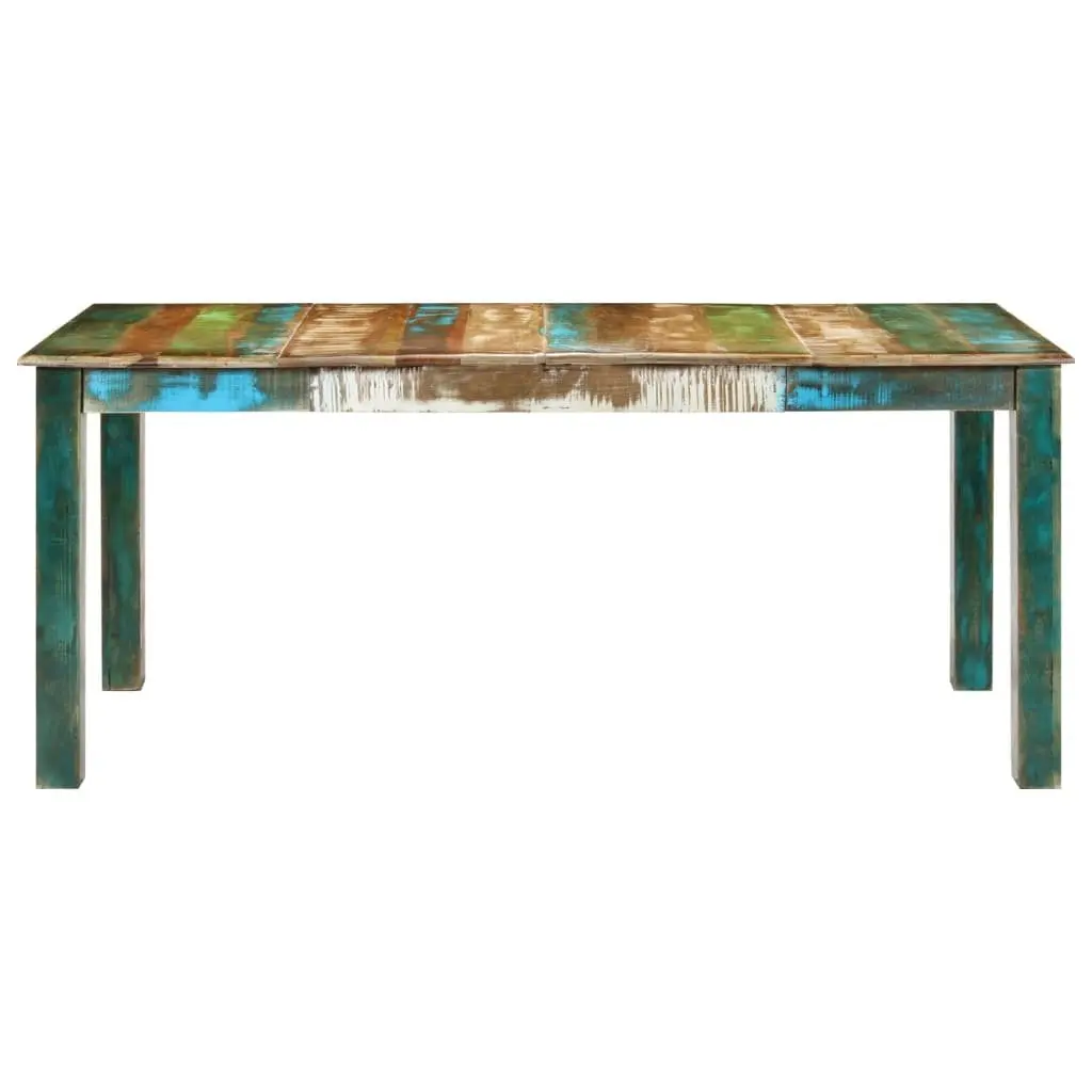 Reclaimed Wood Dining Table Brown Vintage Charm 180x90x76 cm