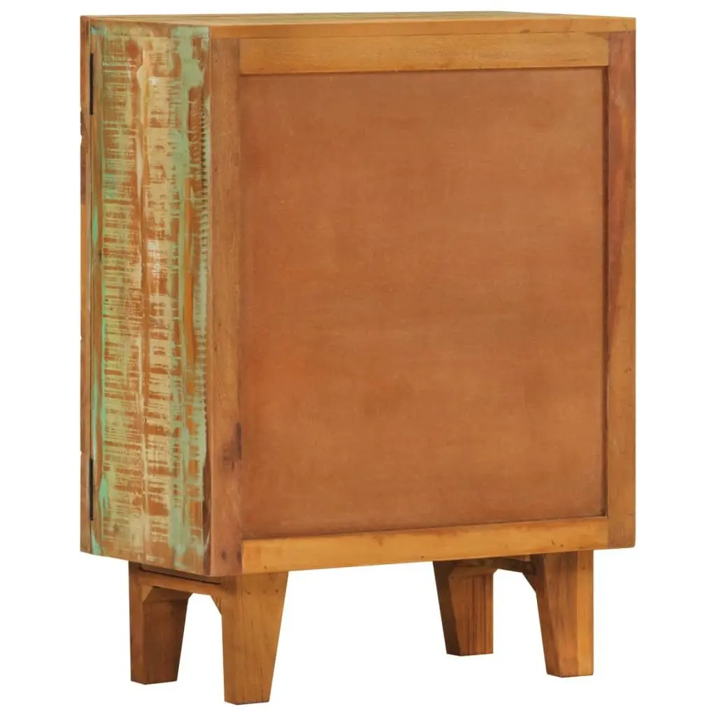 Hand-Carved Wooden Sideboard