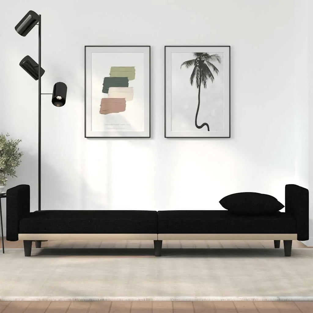 Black Sofa Bed for Guests