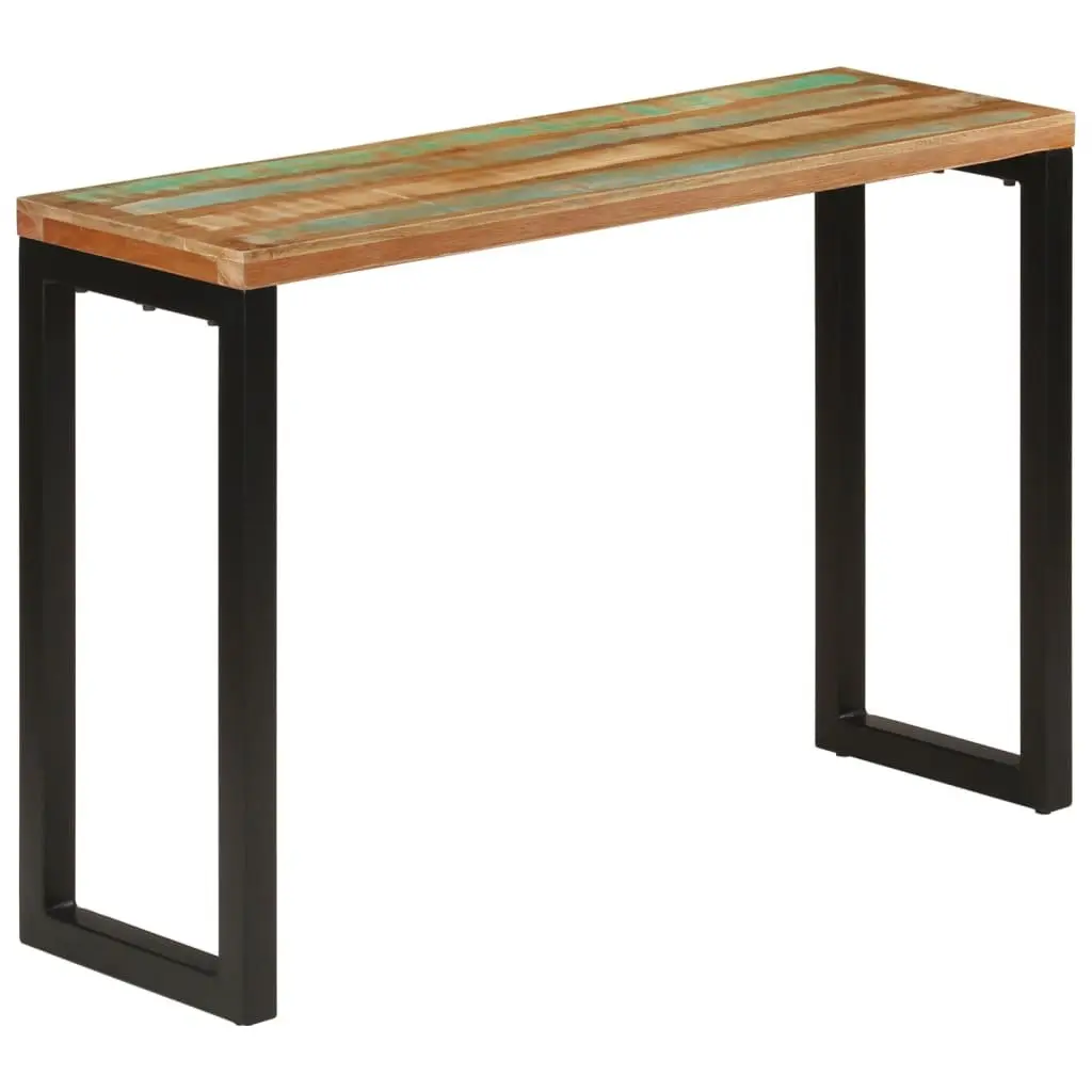 Console Table 110x35x75 cm Solid Reclaimed Wood Hall Entryway Accent Furniture