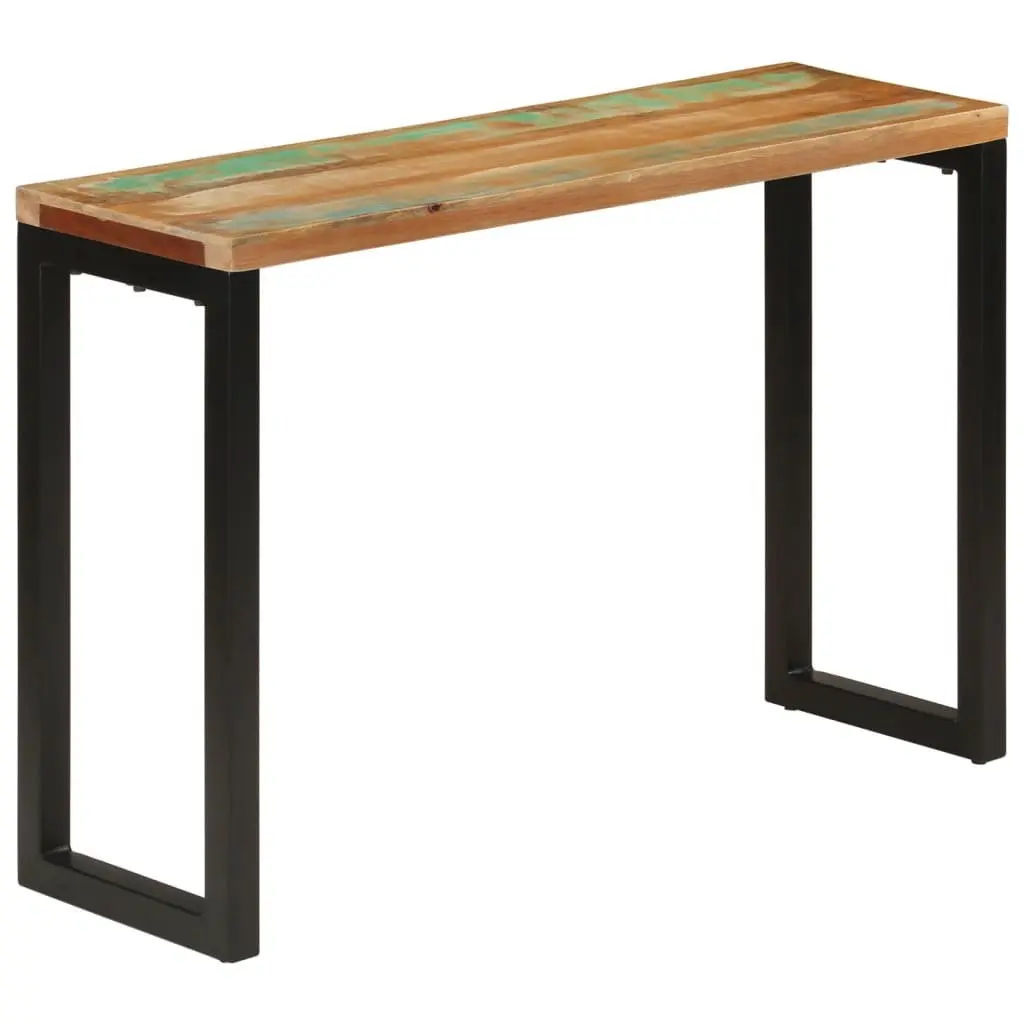 Console Table 110x35x75 cm Solid Reclaimed Wood Hall Entryway Accent Furniture
