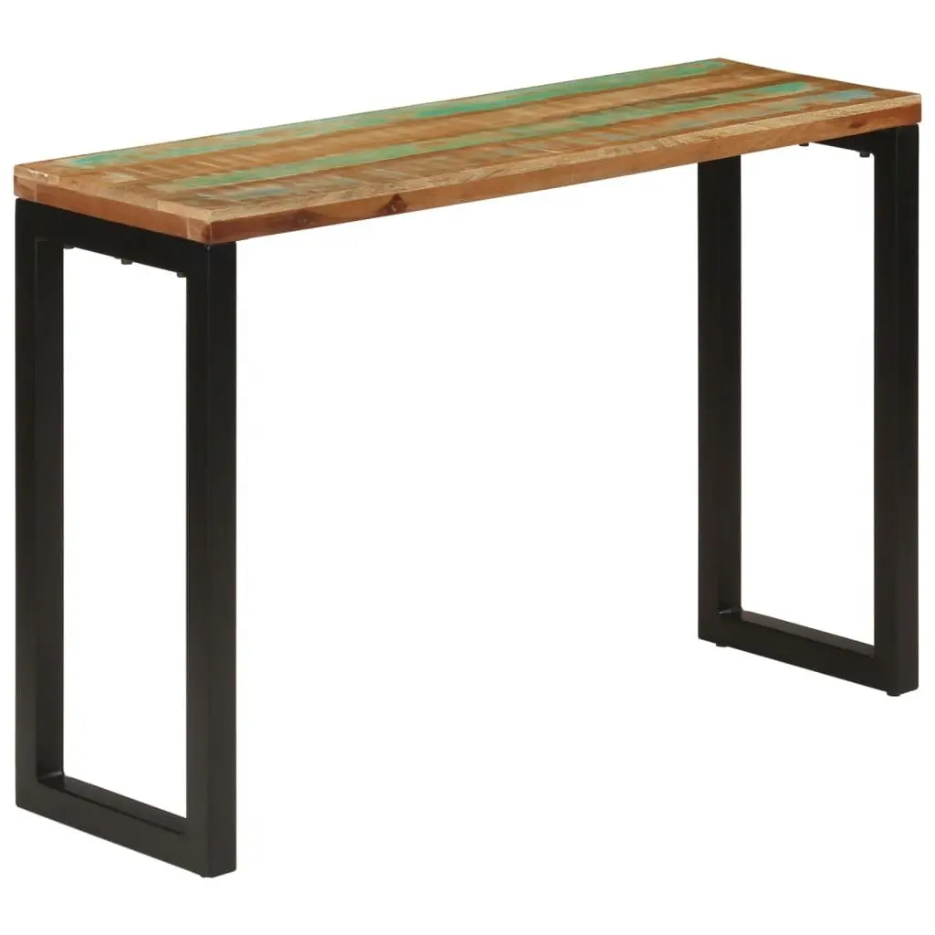 Console Table 110x35x75 cm Solid Reclaimed Wood Hall Entryway Accent Furniture