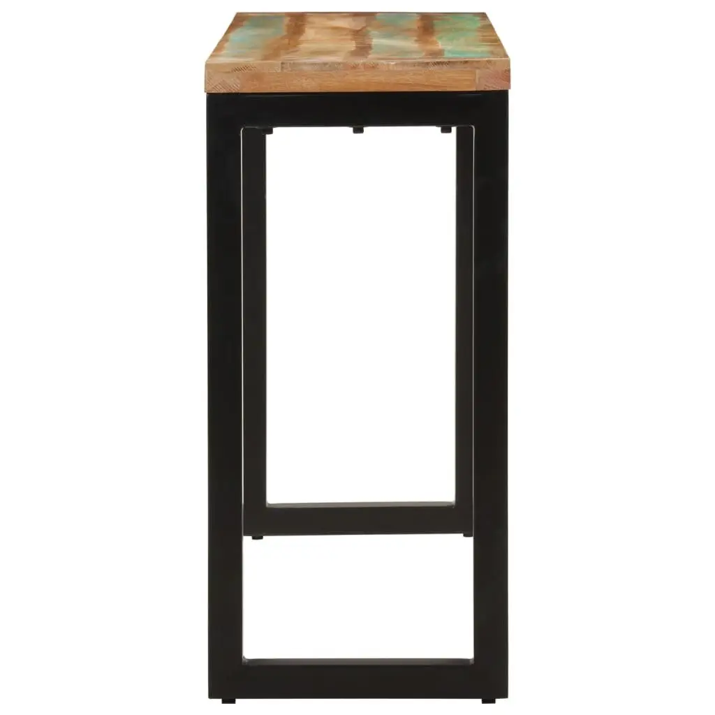 Console Table 110x35x75 cm Solid Reclaimed Wood Hall Entryway Accent Furniture