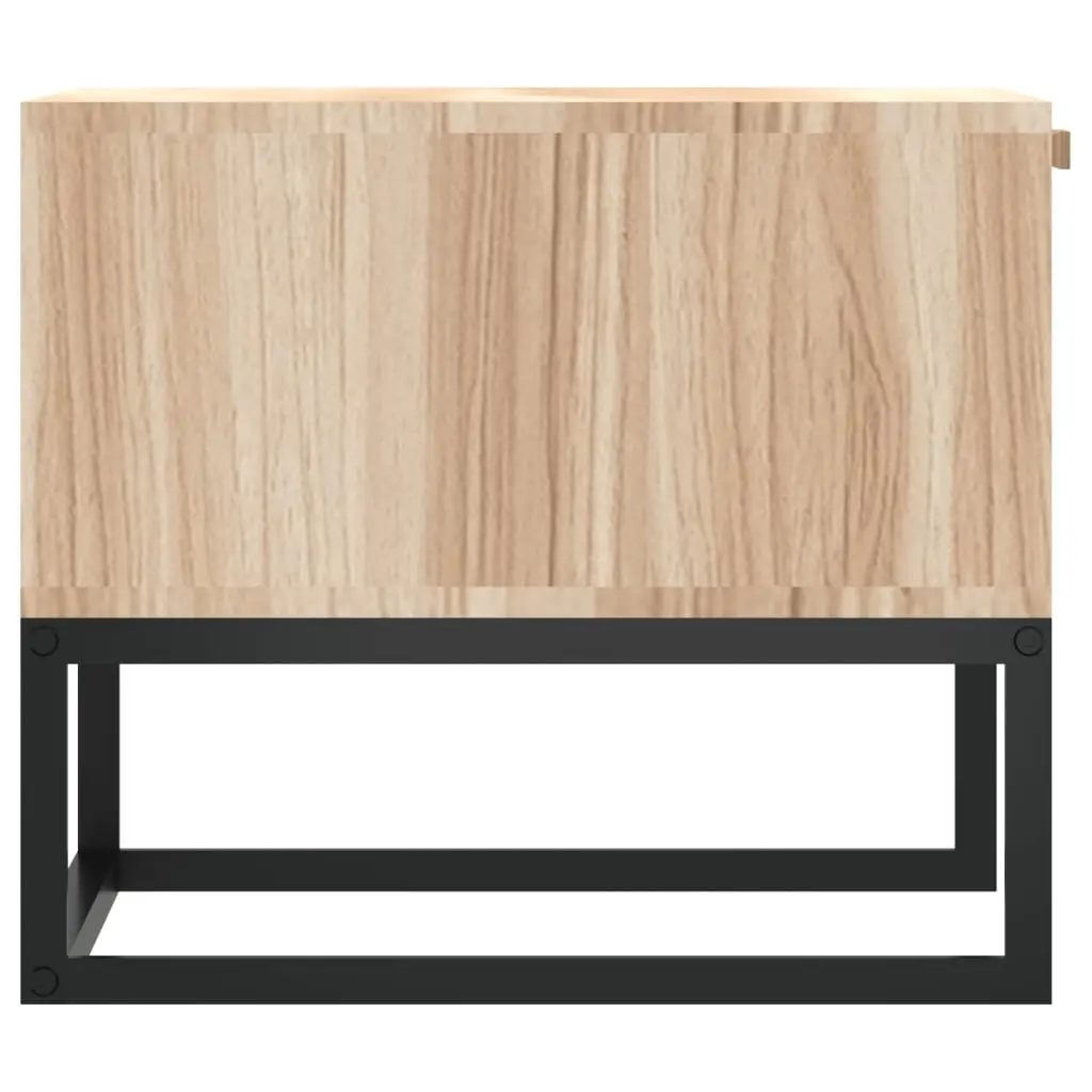 Coffee Table with Storage Drawers Brown Engineered Wood Living Room Furniture