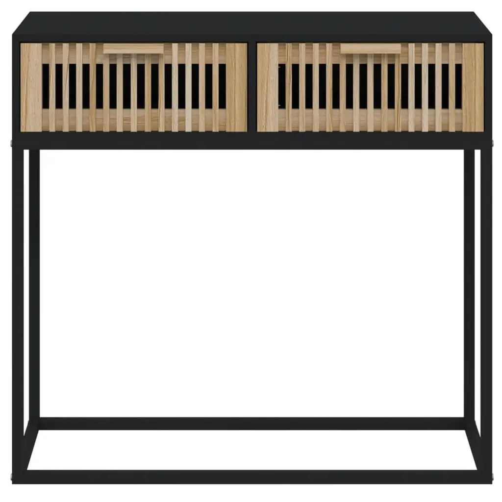 Console Table 80x30x75 cm in Black