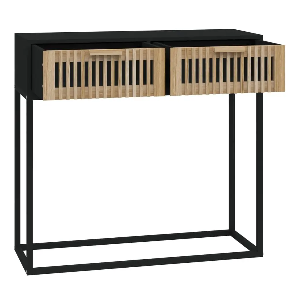 Console Table 80x30x75 cm in Black