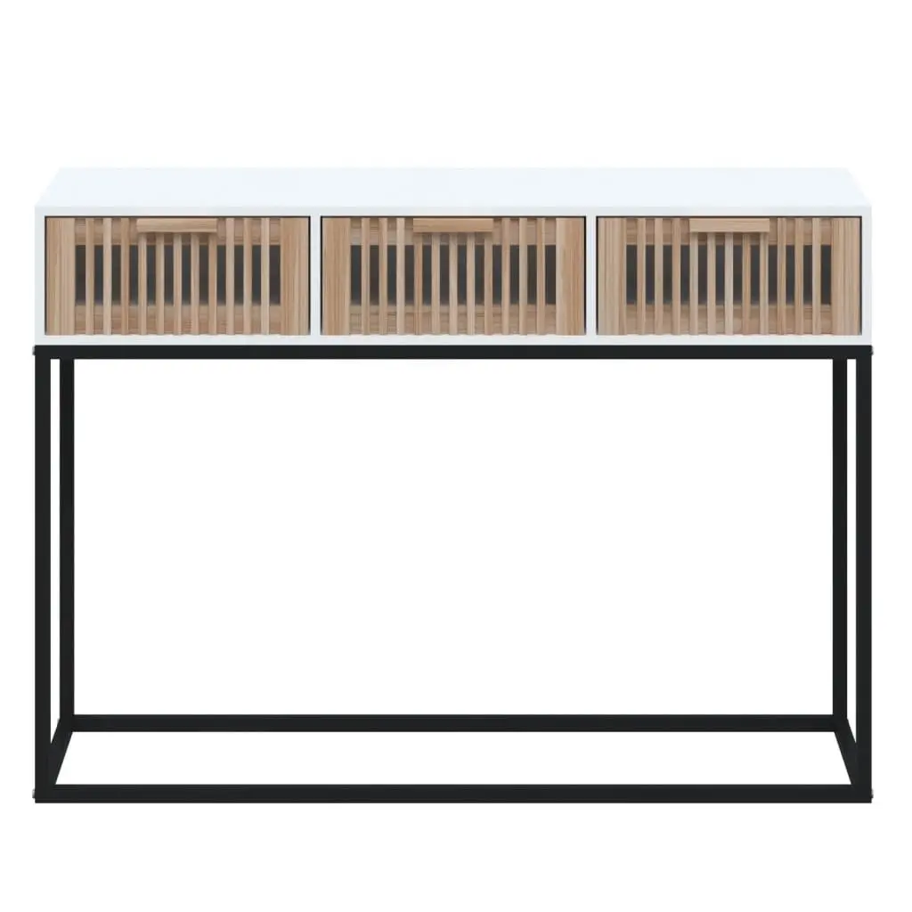 White Console Table for Organized Living