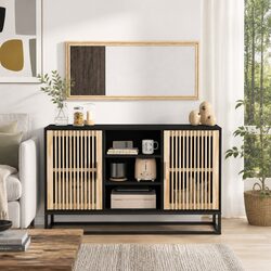 Your Friendly Black Sideboard 105x30x65 cm for Storage