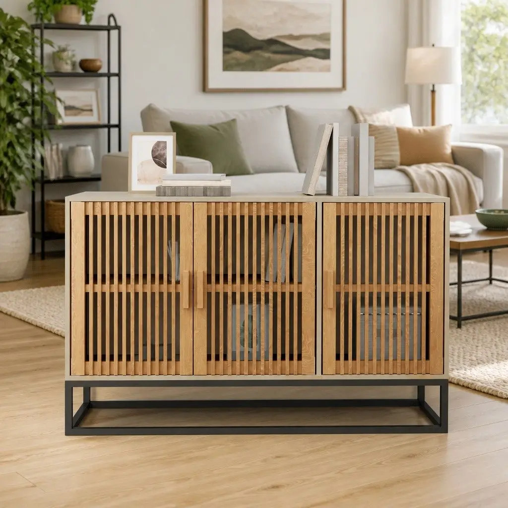 Brown Sideboard Storage