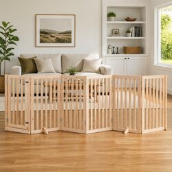Your Ideal Dog Gate: 6 Panels with Foldable Design