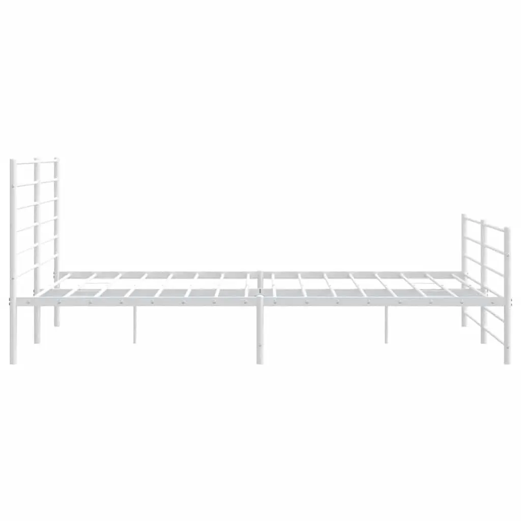 Metal King Bed Frame 183x203 cm