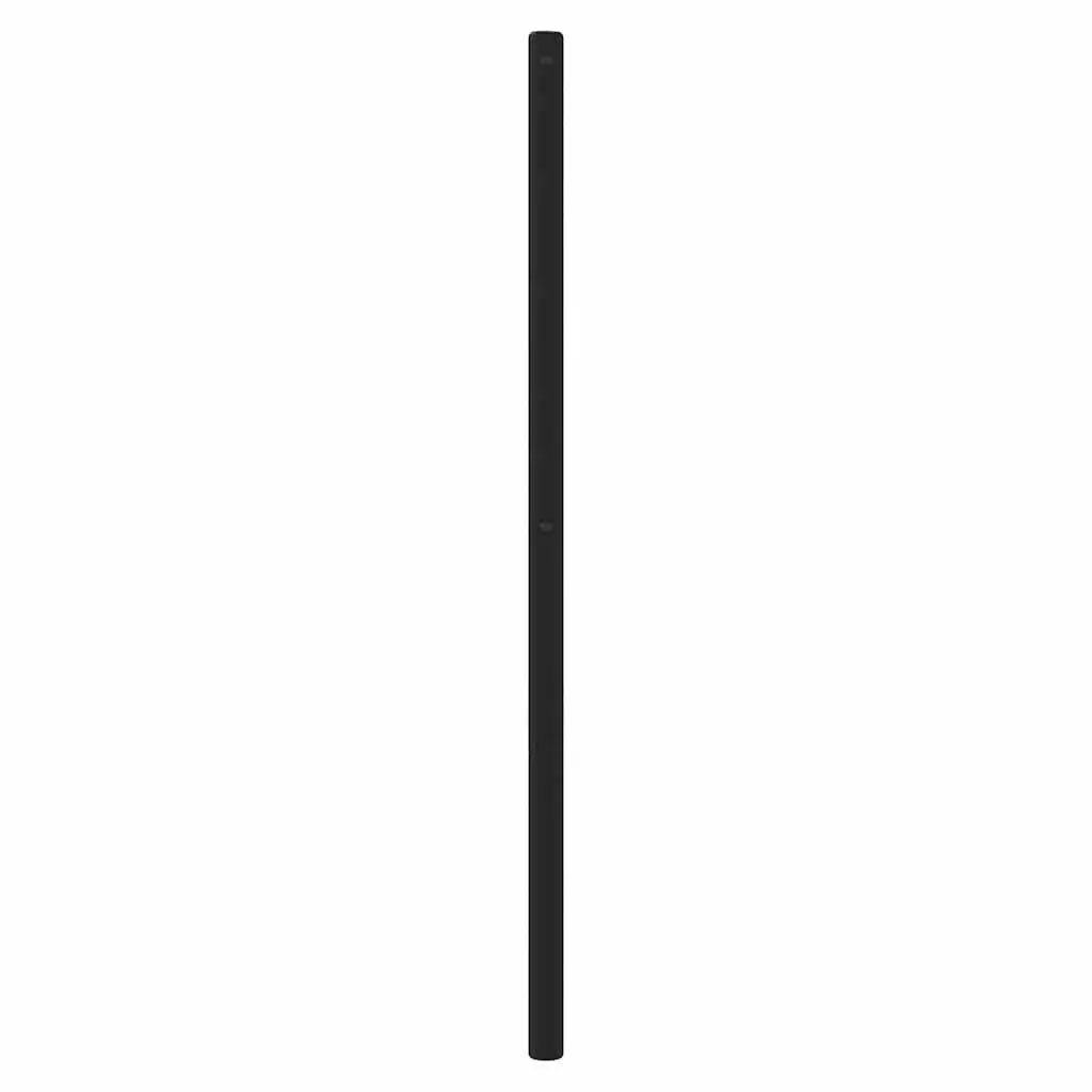 180cm Black Metal Headboard