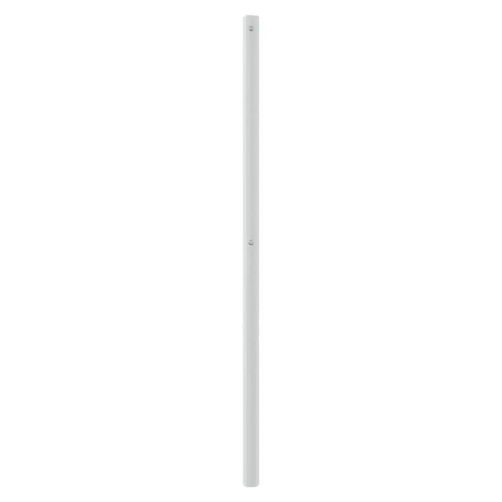 Metal Headboard White 135cm Sturdy Support Powder-coated Steel Construction
