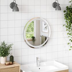 Your New Favorite Bathroom Mirror: 50cm Round LED